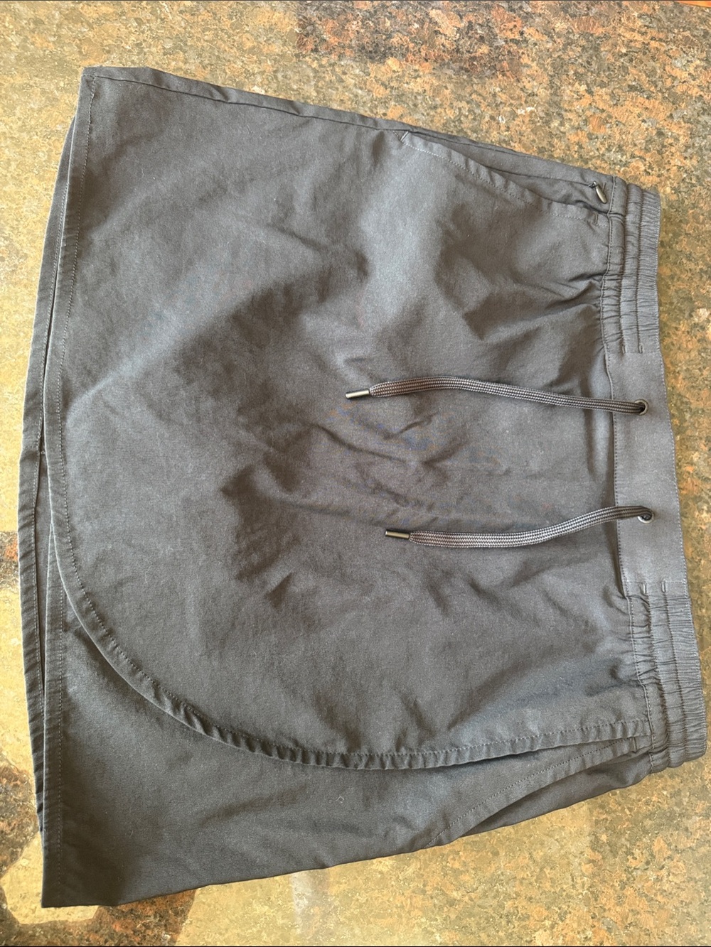 Eddie Bauer Drawstring Skort in Black Womens M